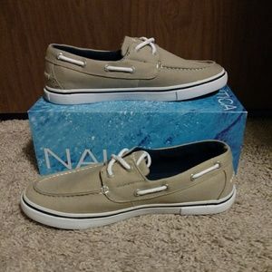 Men's Nautica Canvas Boat Shoes